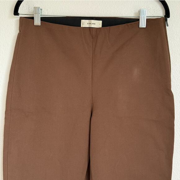 NEW Everlane The Bi-Stretch Work Pant in Cocoa Brown - Picture 8 of 11